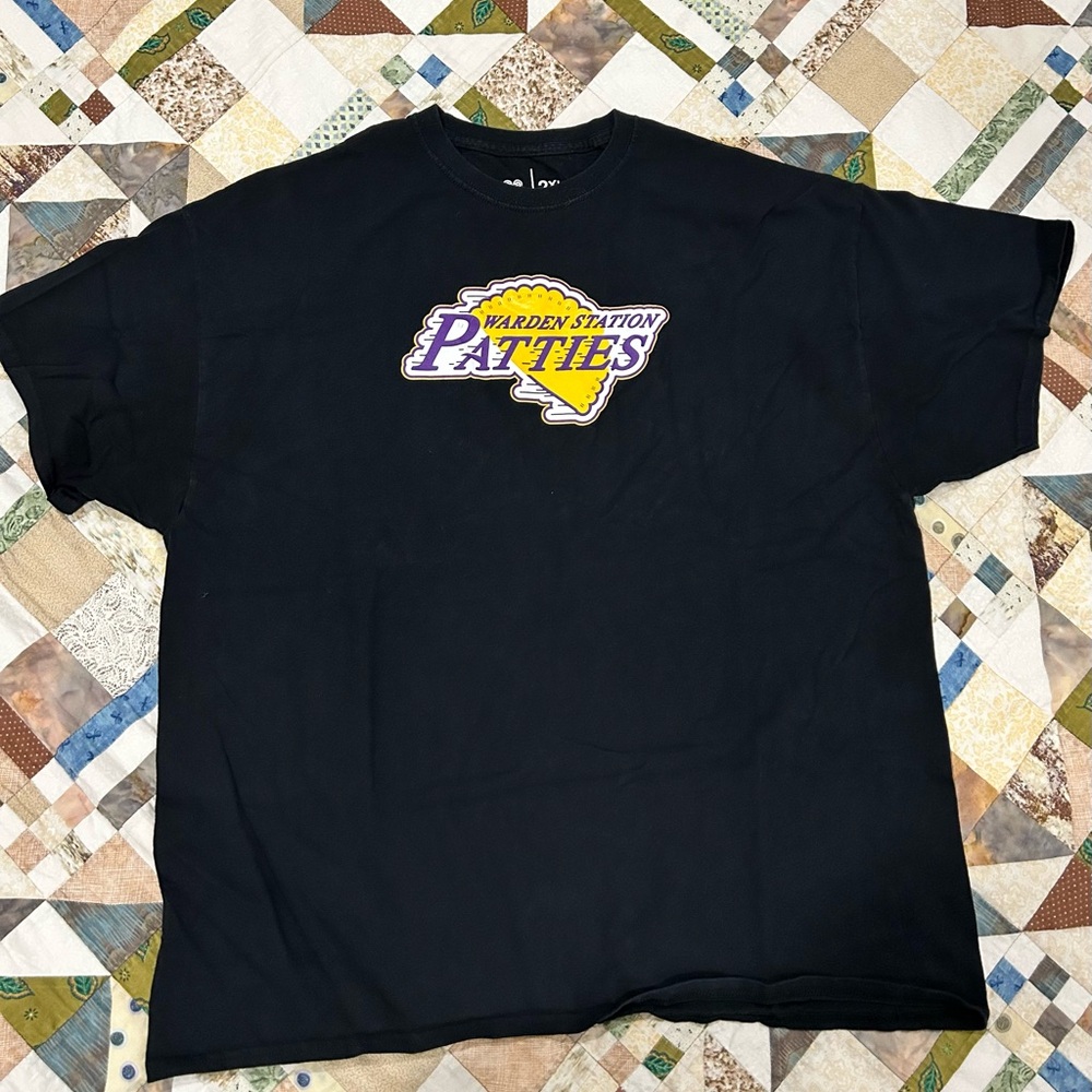Black Warden Station Patties T-Shirt